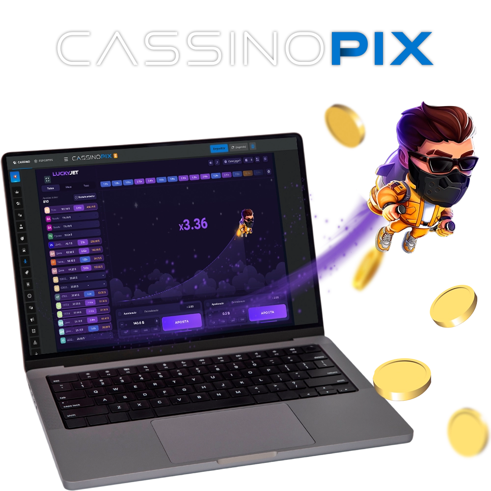 Jogue Lucky Jet no Cassino Pix.