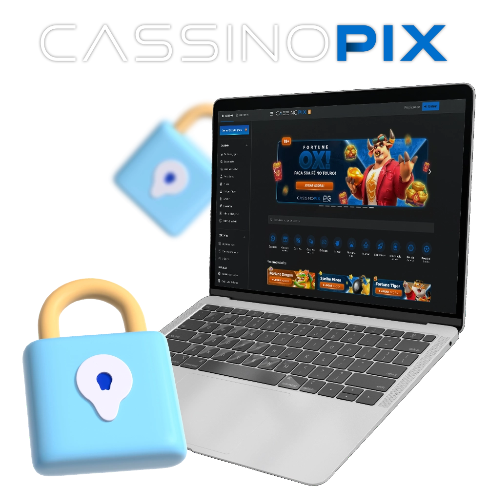Leia a política de privacidade do Cassino Pix.